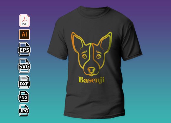 Basenji Dog: A Designer’s Honest Take on a Vector-Based Embroidery Graphic