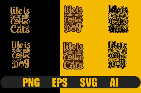 Here Is My New Cats, Dog T-Shirt Design
