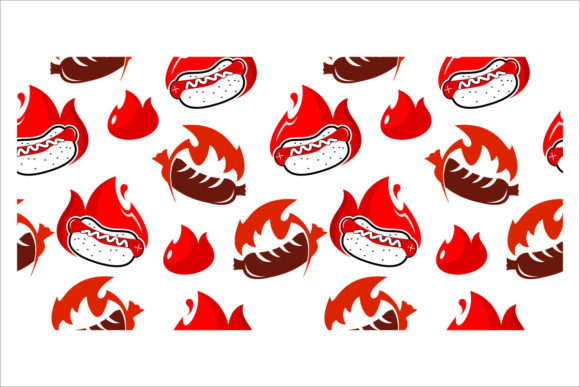 Hot Dog Street Food Pattern: A Designer's Hands-On Review