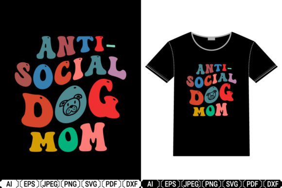 Retro Wavy Dog T-Shirt Design Review
